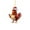 C, variant on 1PC Rooster Christmas Ornaments 2025 2D Acrylic Chicken Farm Christmas Tree Decorations Funny Hanging Pendant for Adults Men Friend Dad Xmas Gifts