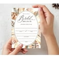 thumbnail image 3 of Inkdotpot 30FeathersFill-In Style Bridal Shower Invitations Wedding Blank Invites, 3 of 8