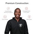 thumbnail image 5 of Firestone Apparel Zip Up Hoodie - Zippered Hooded Sweatshirt with Logo Shield Print – Unisex for Men or Women in Loose Classic Fit – Adult Sizes, 5 of 7
