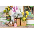thumbnail image 4 of Hands Craft DIY Miniature Dollhouse Kit - Lily's Porch 3D Model Tiny House Building with LED Lights Wood Prefabricated Pieces Puzzle 1:24 Scale Crafts for Adults and Teens DG11, 4 of 7