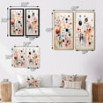 thumbnail image 4 of Designart "Crystalline Pastels Retro Consciousness III" Abstract Shapes Framed Wall Art Set Of 2 - Transitional White Framed Wall Art Set Of 2, 4 of 6