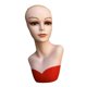 thumbnail image 4 of Maniquí de Peluca, Modelo de DIY, de cabellero de Entrenamiento de Peluquería, Cabezas de Maniquí de Soporte Libre para Peinado, Prá rojo, 4 of 8