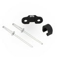 thumbnail image 1 of Mosiee Bike Brake Line Cable Holder Clips, Aluminum Alloy Construction, Perfect For Brake Line Diameter Within 6 3Mm Black, 1 of 9