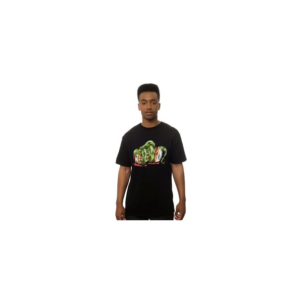 ROOK Camiseta gráfica The Constrictor para hombre, negra, pequeña
