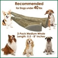 thumbnail image 6 of Deluxe Naturals 2-Pack Medium Whole Elk Antler Dog Chews, Natural Long-Lasting Chew Treat for Small and Medium Dogs, 6 of 9