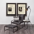 thumbnail image 4 of MercanaHornet II Black Leather Body Metal Frame Accent Chair, 4 of 13