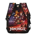 thumbnail image 4 of Ninjago Backpack For Men Women Cartoon Backpacks Lovely 17 Inch Bookbag Lightweight Cute Travel Backpack Gifts, 4 of 6