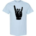 thumbnail image 3 of Inktastic Rocker Horns T-Shirt, 3 of 5