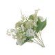 thumbnail image 1 of Ramo de hortensias artificiales de 9 cabezas con tallo, ideal para decoración del hogar, bodas y fiestas., 1 of 8