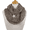 Tan, variant on 's Unisex Lightweight Mesh Knit Sequin Infinity Scarf, Shawl, Wrap, Tan