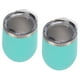 thumbnail image 2 of Taza aislada Jadeshay 2 vasos de vino aislados Acero inoxidable 12 oz con tapa y pajita, 2 of 8