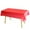 Red, variant on Darzheoy Plastic Tablecloth Disposable Rectangular Table Cloth 54 x 108 Inch Table Cover for Parties