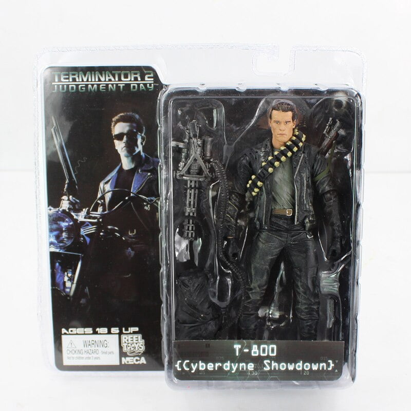 NECA Terminator Action Figure Toys T-800 Arnold Schwarzenegger PVC