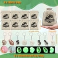 thumbnail image 3 of Dinosaur Party Favors for Kids, 64 Pcs Dino Gifts with Hatchable Eggs, Skeleton Models & Mini Dinosaurs, Magnifying Glass, Wristbands & 3D Stickers, Birthday Party Supplies for Boys Girls, 3 of 7