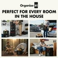 thumbnail image 4 of Open Box ORGANIZE-IT! Storage Milk Crate, Heavy-Duty Versatile Organizers, 4 of 5