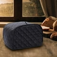 thumbnail image 2 of 4-slice Toaster Dust-proof Cover, Small Appliance Cover For Kitchen/Keep Toaster Free From Dust And Fingerprint (12.5"L X 11"W X 8.5"H, Black), 2 of 3