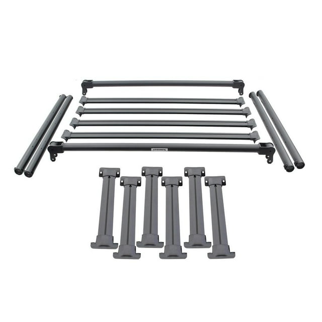 Go Rhino Support de Lit Cargo Composant 5951000T-01 Overland; Boîte de Composant 1 pour Go Rhino Numéro de Pièce 5951000T