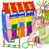 250PCS Hot Sale Mathematical Intelligence Stick Figures Box Baby Preschool Kids Educational Toys