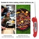 thumbnail image 4 of Termómetro De Carne Digital, Pantalla De Retroiluminación De La Sonda De Termómetro De Carne Precisa Plegable Para Cocción De Cocina A La Parrilla Al Aire Libre, 4 of 7