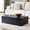 Wood Black, variant on YWEN Faux Marble Coffee Table, Rectangle MDF Coffee Tables for Living Room, Tea Table Center Table for Home, TV Table