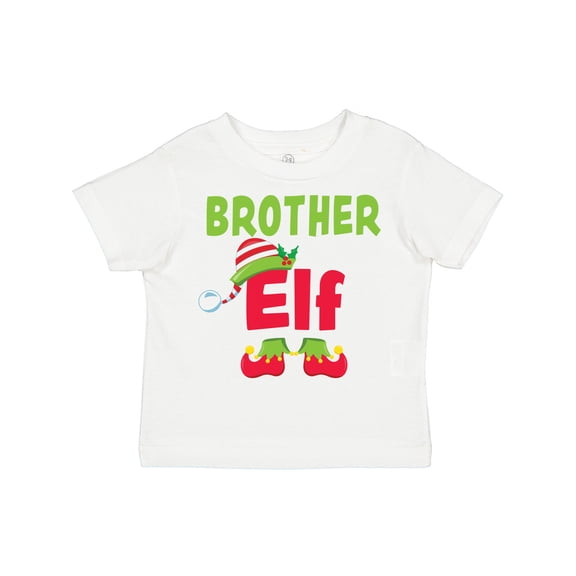 Inktastic Christmas Brother Elf Boys Toddler T-Shirt