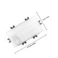 thumbnail image 2 of LOLIPPYY 1Pc Transparent PP Plastic Color Mixing Palette Nail Art Pigment Holder Storage Box, 2 of 7