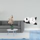 thumbnail image 2 of Figuras de payasos,Estatua de payaso,escultura,adorno de mesa,Colección de estatuillas de payasos adorables,Reloj de pared,Reloj de pared de panda,decoración para el hogar,lindo y creativo., 2 of 8