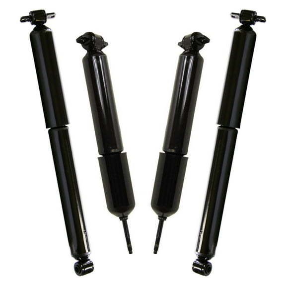 AutoShack Front & Rear Shock Absorbers Struts Set of 4 Replacement for 2003-2018 Chevrolet Express 3500 2003-2019 Express 2500 2003-2018 GMC Savana 3500 2003-2019 Savana 2500 4.8L 6.0L AWD RWD KS40025
