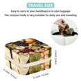 thumbnail image 5 of Thanksgiving Fruit Travel Portable Square Jewelry Display Case: Storage Solution for Rings, Earrings, Necklaces, Bracelets, and More! Ideal for Girls and Women: Jewelry Stand, Display, and Box in One, 5 of 6