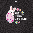 thumbnail image 4 of Inktastic My First Easter with Bunny Behind Egg Girls Baby Bodysuit, 4 of 5