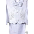 thumbnail image 3 of Baby BOY CHRISTENING BAPTISM FORMAL VEST SUIT Set WHITE sz XS S M L XL 2T 3T 4T, 3 of 3