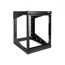 Hoffman Rack, Swing Out, Wall Mount, 12RMU, 27.795" Hx20.91" Wx24.29" D