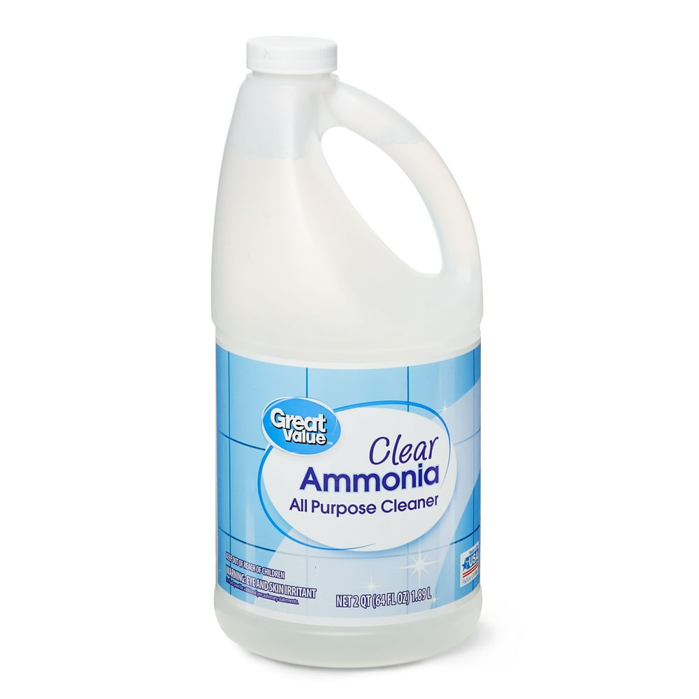 Great Value Clear Ammonia All Purpose Cleaner, 64 Fl. Oz.