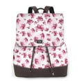 thumbnail image 1 of Balery Lilies Flowers Mochila de Cuero para Mujeres, Gran Capacidad, Bolsa de Viaje Multifuncional, Mochila de Cuero y Bolsa de Hombro para Mujeres, 1 of 4