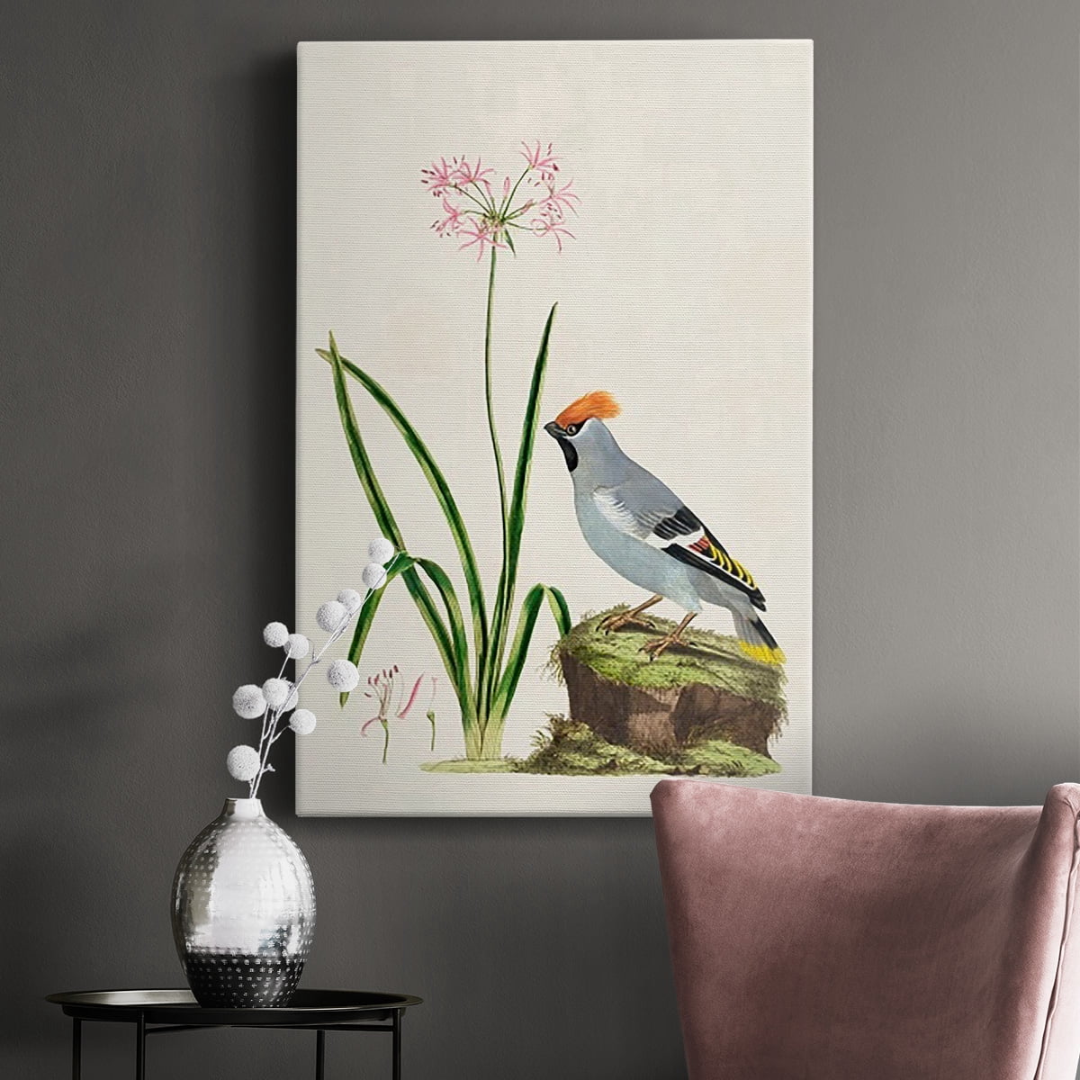 Bird in Habitat II Premium Gallery Wrapped Canvas - Ready to Hang