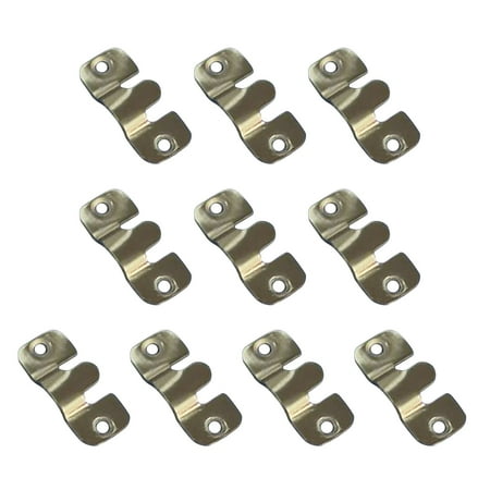 

GiliGiliso Clearance Furniture Stainless Steel Connectors Stainless Steel Hooks Bed Hooks Photo Frame Hooks Hardware Connectors 10PCS