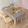 thumbnail image 5 of Brown Bigfoot Pattern Rectangle Tablecloth 60"x120",Waterproof Polyester Rectangle Table Cloth, Wipeable Spillproof Polyester Tablecloth for Dining, Camping, Indoor and Outdoor, 5 of 6