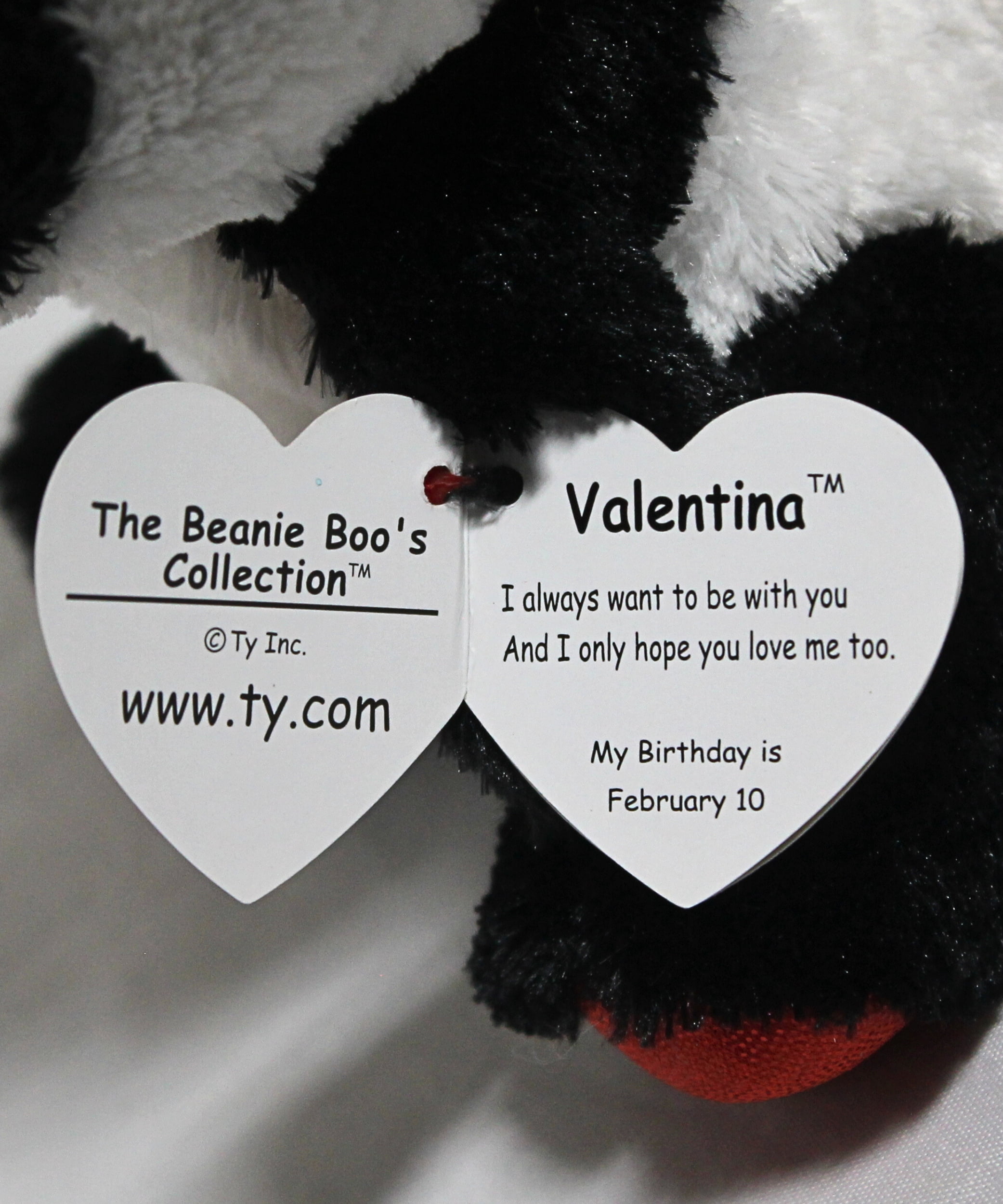 Ty Beanie Boo Valentina Exclusive - Walmart.com