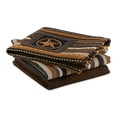 thumbnail image 2 of Contemporary Home Living Set of 3 Brown and White Striped Rectangular Dishtowels 28", 2 of 8