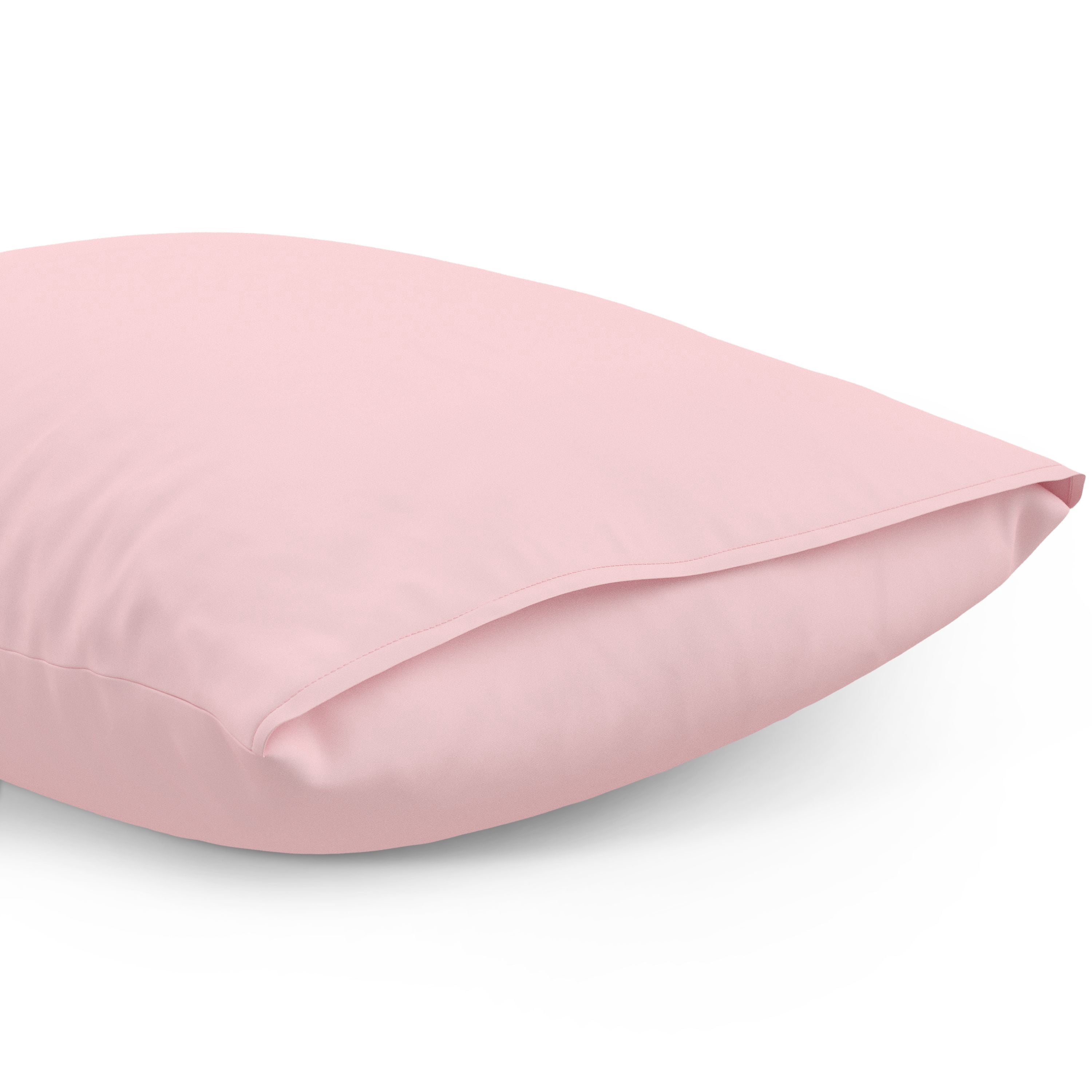 Mainstays Kids Microfiber Bed Sheet Set, Twin, Light Pink, 3 Pieces