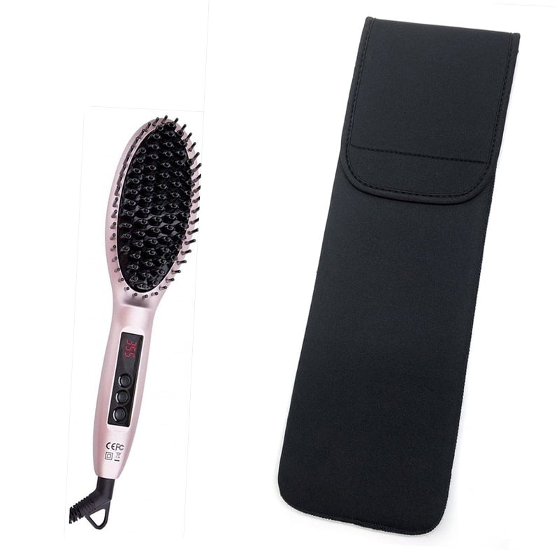 Heat Resistant Storage Bag Durable Portable Travel Case Cover Pouch for Hair Straightener Walmart