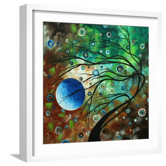 Art.com Mint Julep Art Print by Megan Aroon Duncanson, White Frame Wall Art, 21" x 21"