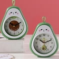 thumbnail image 5 of Reloj despertador de fruta de dibujos animados, reloj despertador para niños, adornos decorativos, regalo para niños, regalo para estudiantes, aguacate, 5 of 5