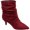 Burgundy, variant on COLLECTION Womens Black Comfort Jo Pointed Toe Kitten Heel Slip On Slouch Boot 9 M