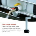 thumbnail image 2 of serony IBC Container Plastic Spout Drain Faucet Replacement on/off Control Connectors Fittings Accessories Replacing Parts 90° Elbow 25mm, 2 of 6