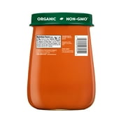 Beech-Nut Organics Stage 1 Organic Baby Food, Carrots, 4 oz Jar