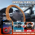 thumbnail image 6 of Yaoyar Heated Steering Wheel Cover - Hand Warmer Steering Wheel Protector Cover for Winter, Automotive Steering Wheel Cover Fits Wheels, 6 of 7