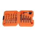 thumbnail image 1 of Extractor Set, Damaged Screw Extractor Kit Easy Carrying 11Pcs Professional  For Telecommunication, 1 of 8