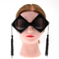 thumbnail image 2 of 2 Unids Retro Negro Graduación Cap Glasses Foto Prop Trencher Sombrero De Gafas de terre Lentes Yuyangstore Anteojos con tapa de zanjadora, 2 of 8
