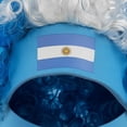 thumbnail image 6 of Jiibva Football Game Flag Colored Fan Wigs Hat, National Flag Afro Fan Wig Headgear Funny Headwear for Soccer Match Celebration Flag Colorful Event Hairband, 6 of 7